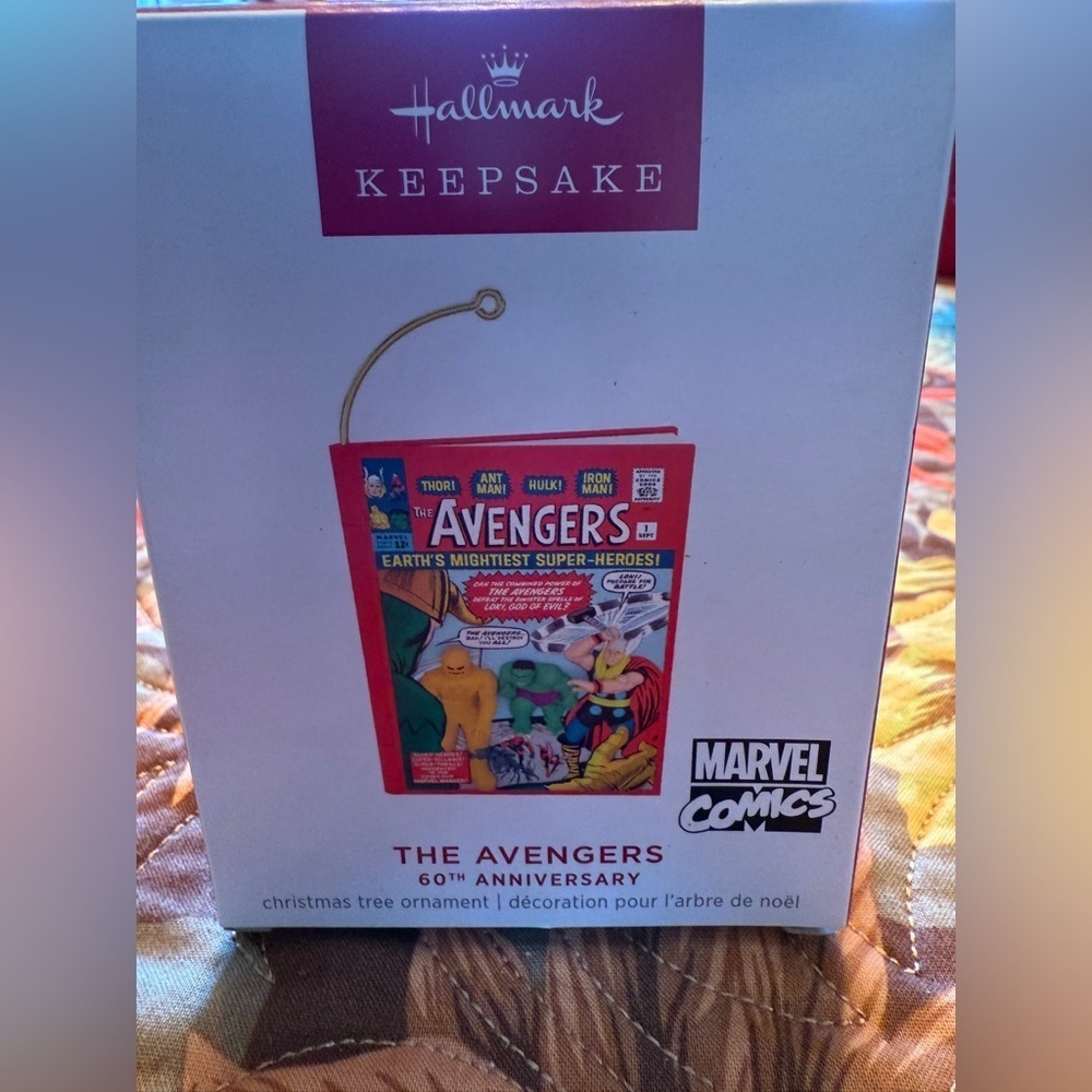 Hallmark Keepsake 2023 Marvel The Avengers 60th Anniversary Ornament NEW in Box